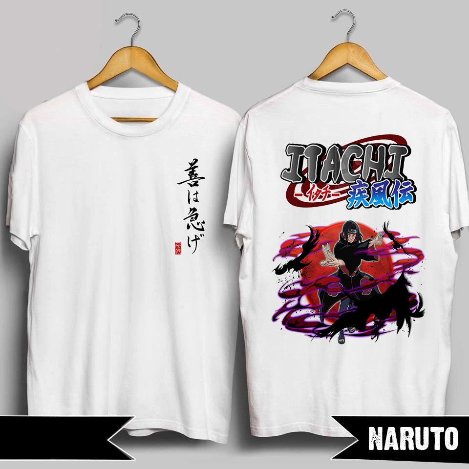 HOT 💥  BST Áo thun Uchiha Itachi Naruto Siêu Độc | Áo Thun Naruto Unisex ITACHI Đẹp | BigBuy360 - bigbuy360.vn