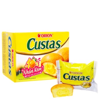 Bánh custas kem trứng Số lượng 2 cái x 23.5g had :10 tháng