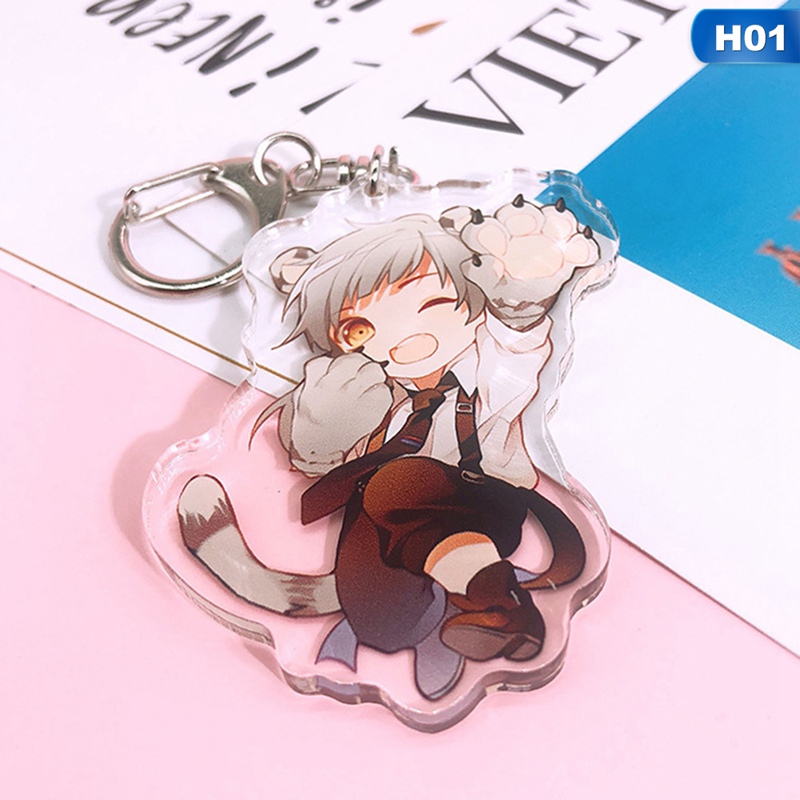 Móc Khóa Anime Bungo Stray Dogs Atsushi Dazai Kakutagawa