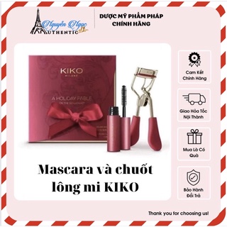 SET Mascara và bàn chuốt cong lông mi KIKO