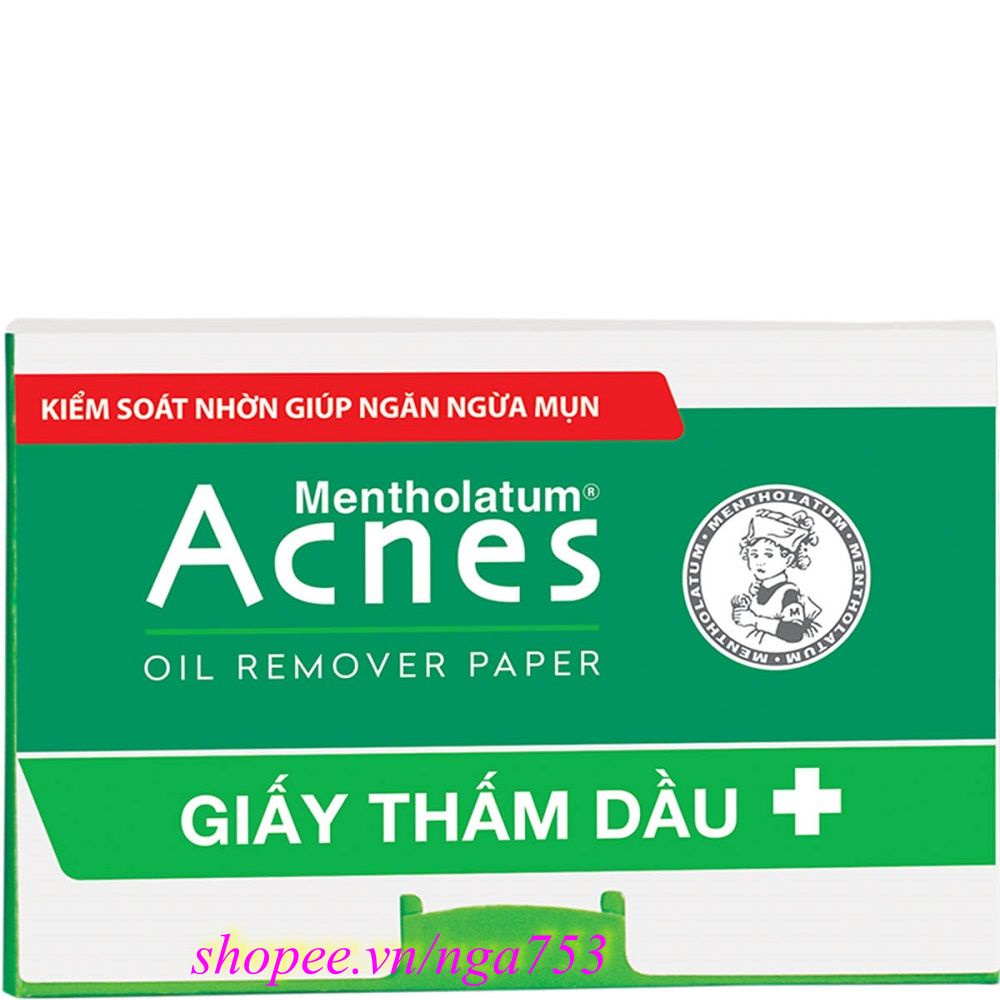 100 Tờ Giấy Thấm Dầu Acnes Oil Remover Paper 100% chính hãng, shop 99k cung cấp và bảo trợ. | BigBuy360 - bigbuy360.vn