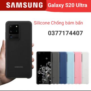 Ốp lưng Samsung S20 Ultra Silicone Cover Chống bám bẩn - Nhiều màu