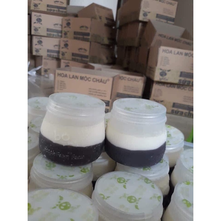 20 hũ yaourt, sữa chua, nếp cẩm