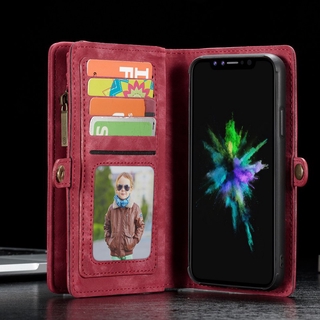 CASEME Bao Da Có Ngăn Đựng Thẻ Tiện Dụng Cho Iphone X 5.8