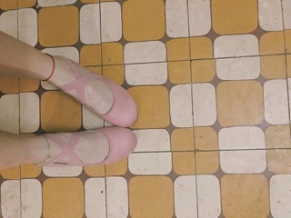 [ORDER] Giày búp bê ballet dây chéo