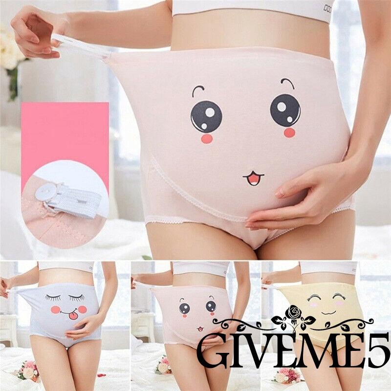 Quần lót in họa tiết hoạt hình cho phụ nữ mang thai