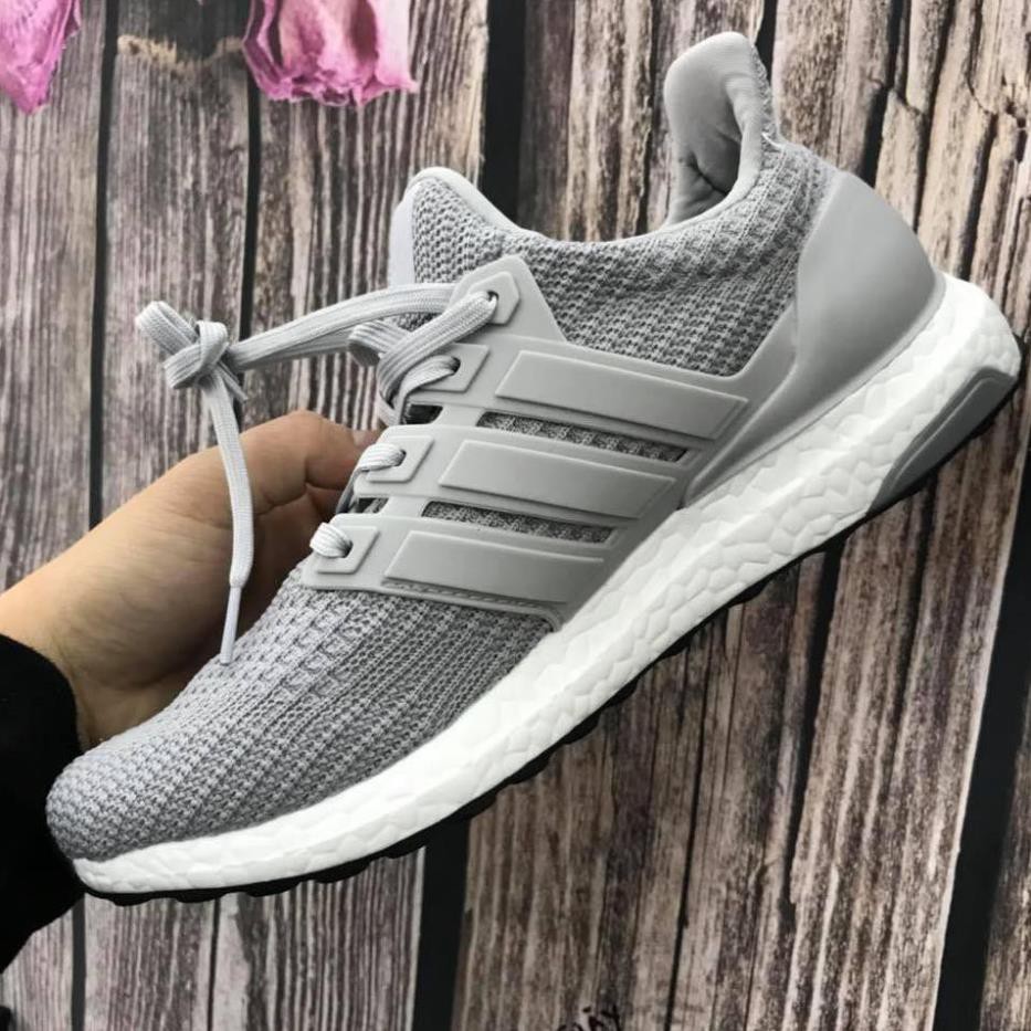 ( SOdeep) [ Giá CTV + Full box ] Giày ultra boost xám 4.0 *