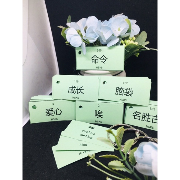 Combo Flashcard Tiếng Trung HSK45