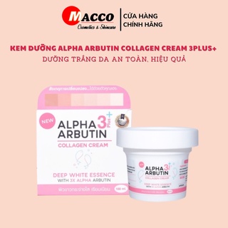 Kem dưỡng trắng da body alpha arbutin collagen cream 3plus+ 100ml