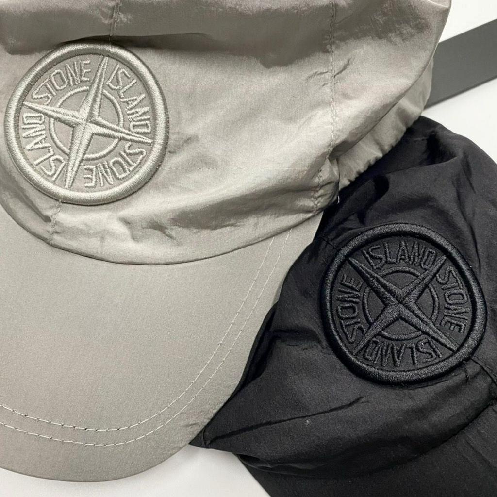 Stone Island Mũ Lưỡi Trai Unisex Siêu Mỏng Thoáng Khí Mau Khô