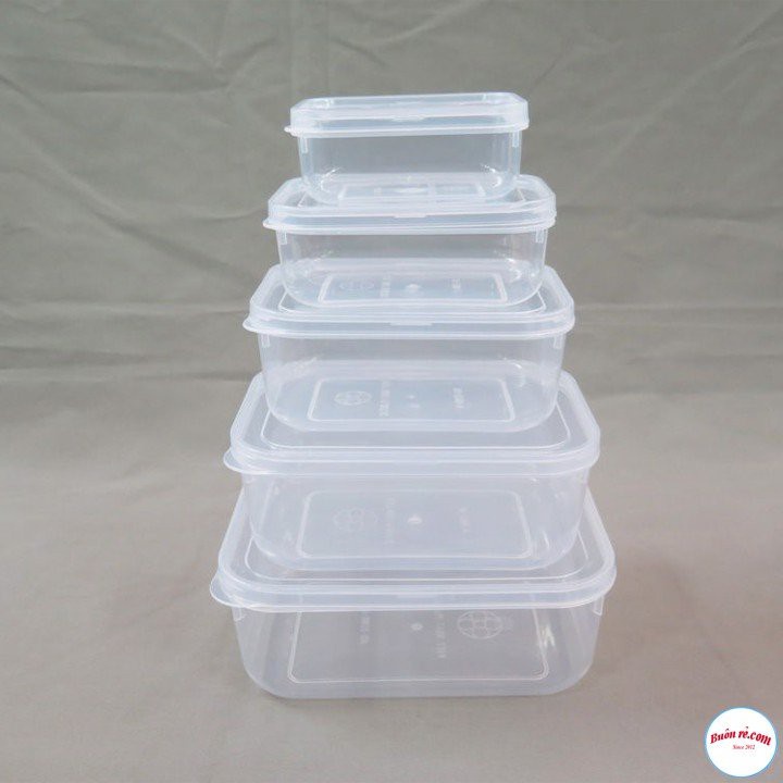 Sỉ 50 Hộp nhựa trữ đông đồ ăn dặm 1300ml -Hộp đựng thức ăn Việt Nhật (MS:6685-5) -Buôn rẻ 01285