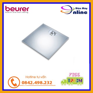 (Thiết Bị Chính Hãng) Cân Điện Tử Mặt Kính Beurer GS202 - Nhập Khẩu Đức