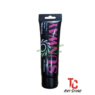 Màu Acrylic tuýp 75ml SUNWAY (Nhập khẩu Đài Loan )