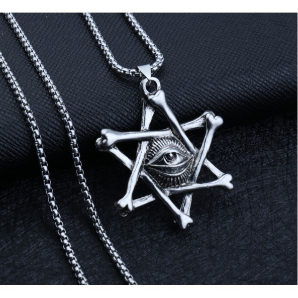 Dây Chuyền Nam Nữ Titan Eye Star - Vòng Cổ Nam Nữ -