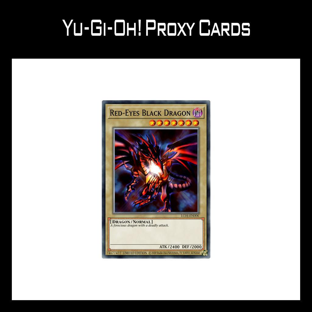 Bài Yugioh - Red-Eyes Black Dragon (LC01-EN004) - Ultra Rare