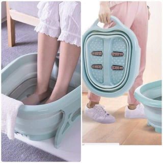 Chậu ngâm chân massage gấp gọn