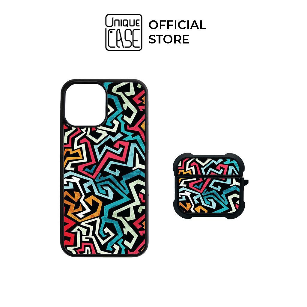 Combo Ốp lưng iPhone và Case AirPods Chống sốc Unique Case CB507