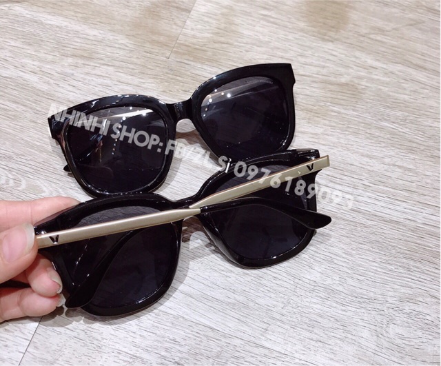 Kính râm nữ thời trang gọng V, Kính mắt siêu xinh KM1319 - NhiNhiShop