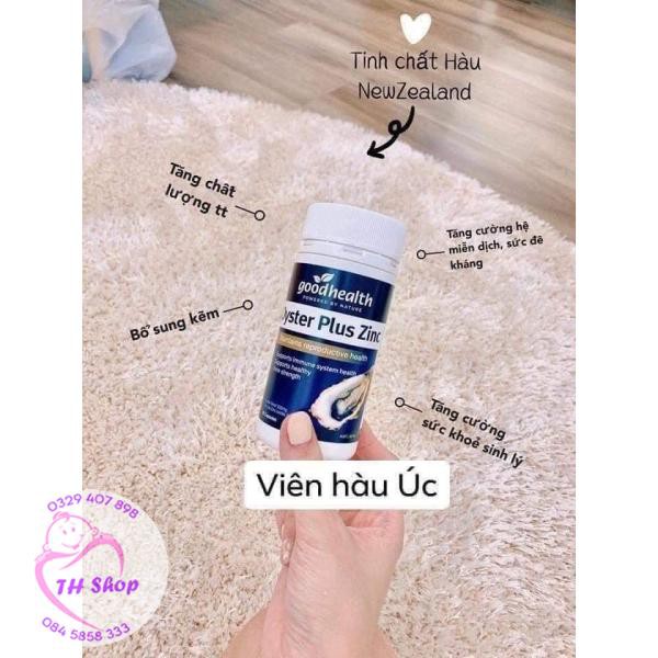 [CHÍNH HÃNG] Tinh chất hàu biển Oyster Plus ZinC Goodhealth 60 viên hỗ trợ tăng cường sức khỏe