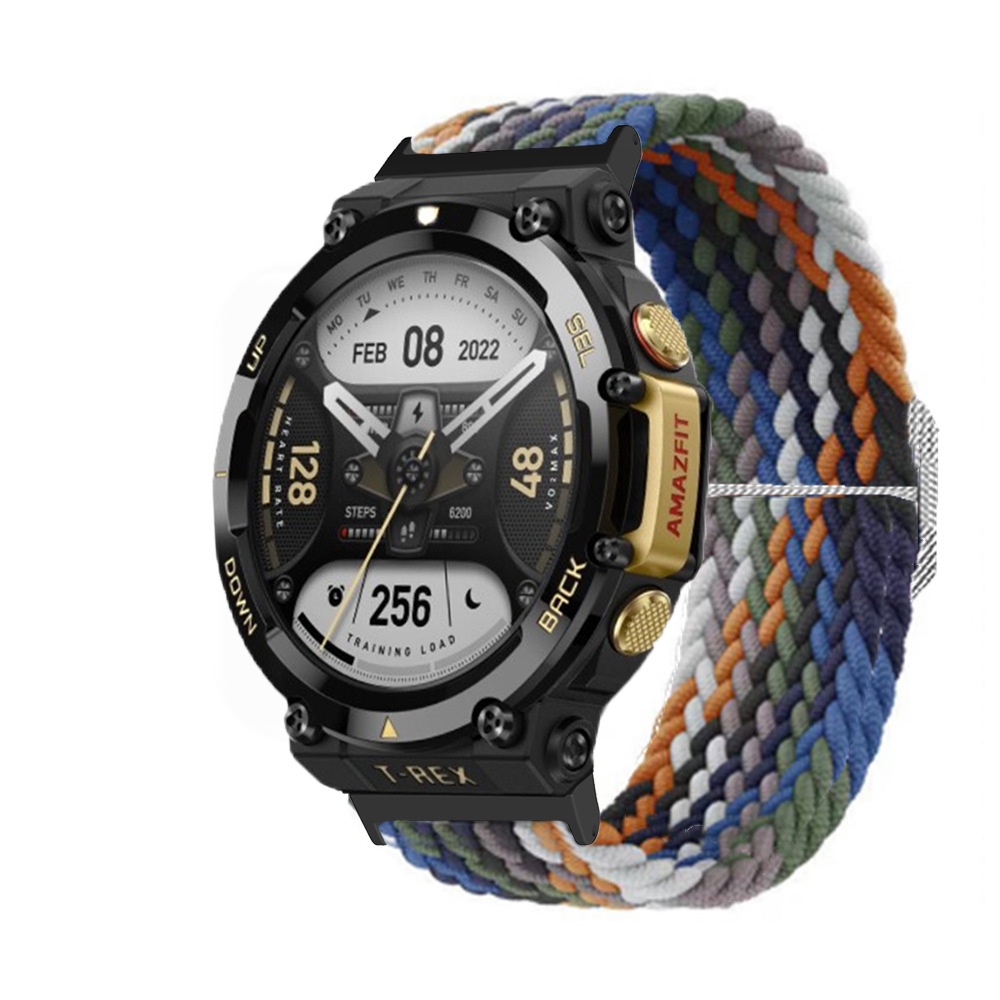 Dây Đeo Thay Thế Bằng Nylon Co Giãn Cho Huami Amazfit T-Rex 2