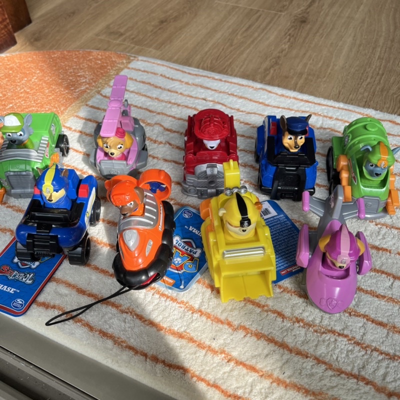 Xe đồ chơi biệt đội chó cứu hộ Paw Patrol, hàng chính hãng an toàn cho bé, nhựa siêu bền, không sử dụng pin