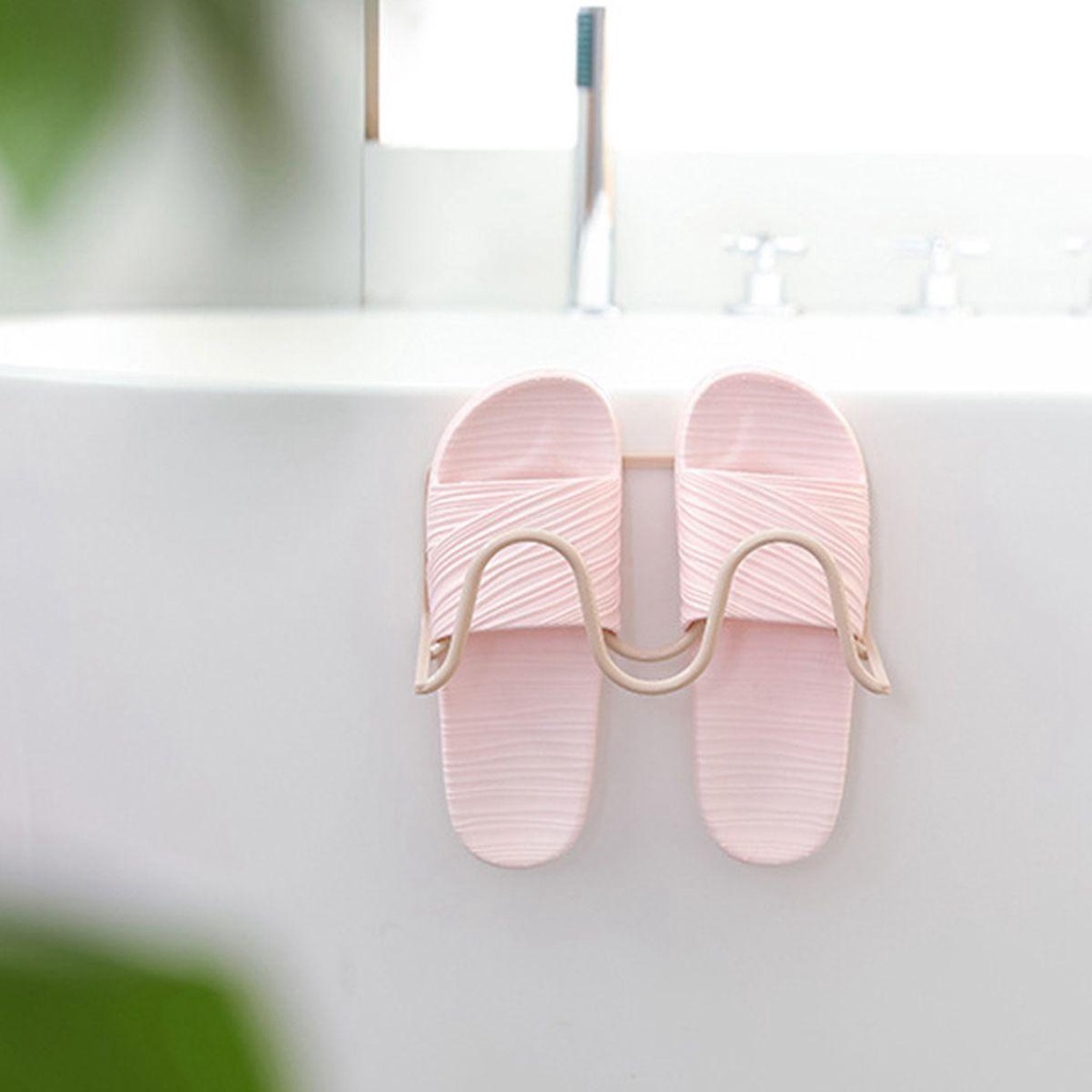 Giá Treo Dép Hai Tầng Gắn Tường Tiện Lợi