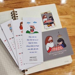 Lịch 2021 kẹp sách