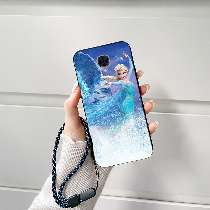 Hoạt Hình Ốp Điện Thoại Họa Tiết Doraemon / Gấu Trúc / Minions Gắn Dây Đeo Dành Cho Oneplus 1 + 3 3T 5 5T