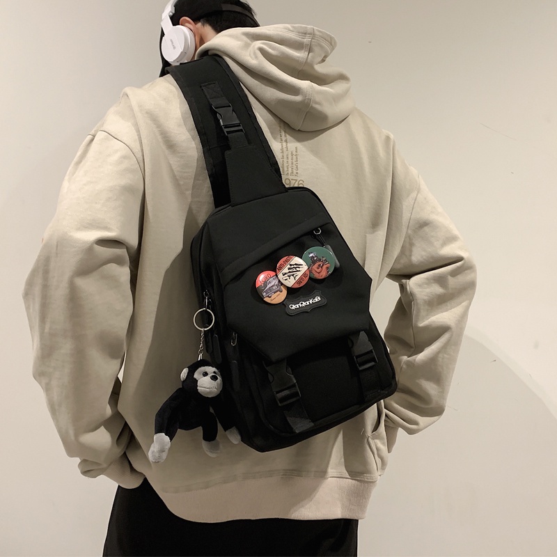 [Túi đeo đa năng unisex] [Túi đeo bao tử đa năng nam nữ dung tích lớn trang trí họa tiết thời trang du lịch cao cấp] | BigBuy360 - bigbuy360.vn