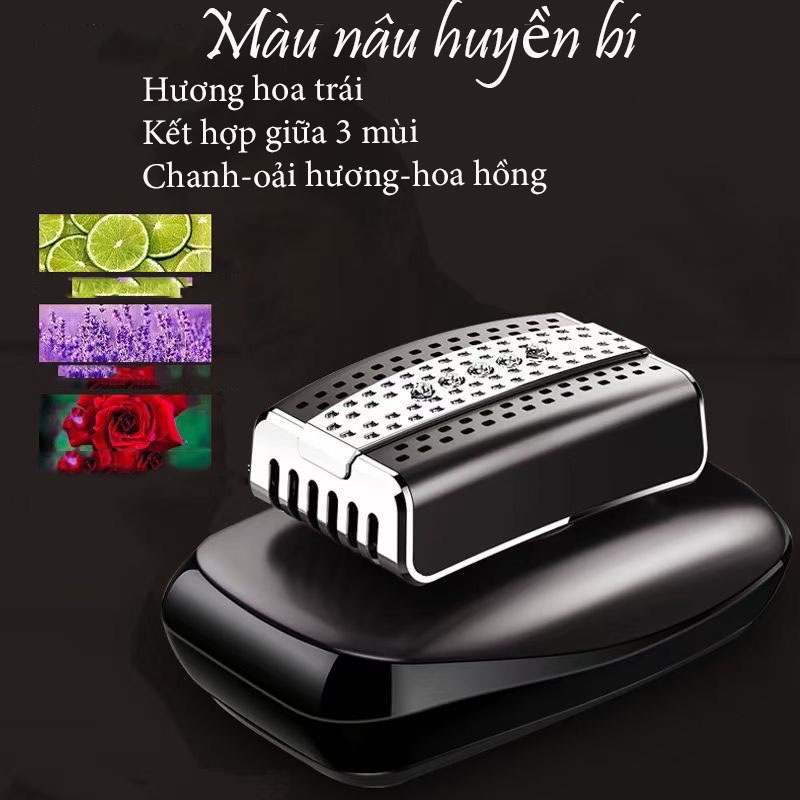 Nước hoa ô tô ĐÍNH ĐÁ TINH DẦU XE HƠI CAO CẤP ĐẶT TAPLO Ô TÔ KHỬ MÙI CHỐNG SAY XE HOÀN TOÀN TỪ THIÊN NHIÊN