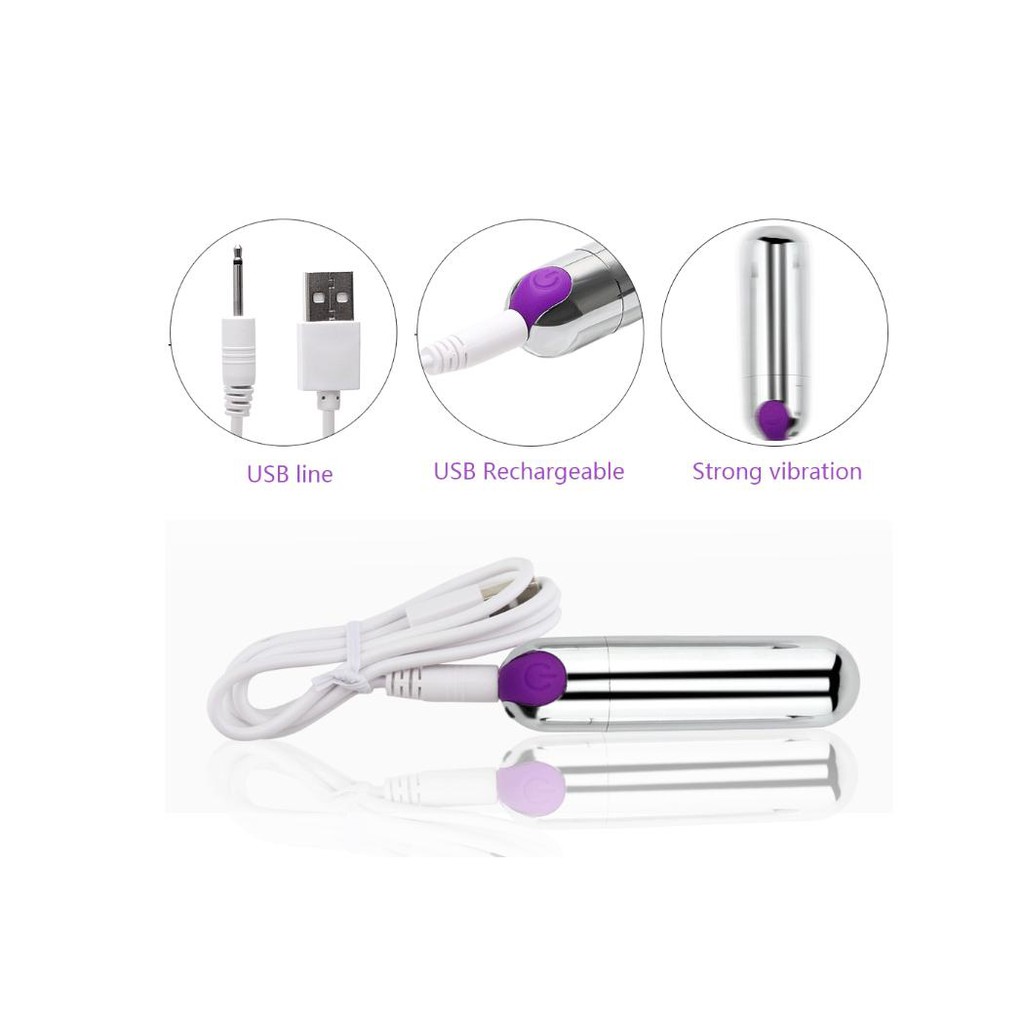 Gậy Châm Cứu Mát Xa Rung Điện 24K Không Dây 12 Cấp Độ Châm Cứu Mát Xa Mini Pin Sạc Lại  FS1043