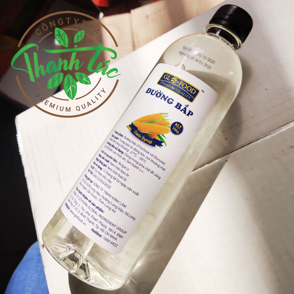 Nước Đường Bắp Glofood Chai 700gr
