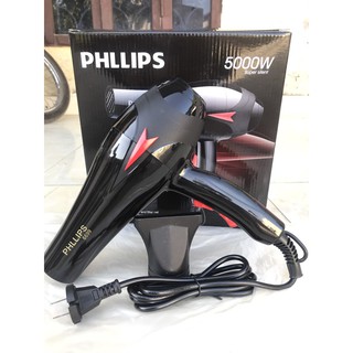 Máy Sấy Tóc Phllips 2 Chiều  Công Suất Lớn 5000W (Tặng Dụng Cụ Tạo Kiểu)