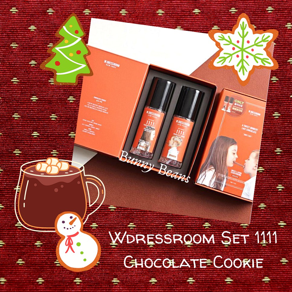 Bộ nước hoa socola Wdressroom Chocolate Cookie ngọt ngào (2 chai x 70ml) (Shop Bunny Beans) | Thế Giới Skin Care