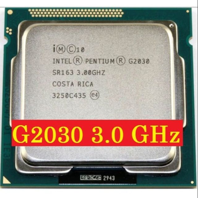 CPU Intel G2030 cũ tặng kèm fan zin và keo tản nhiệt