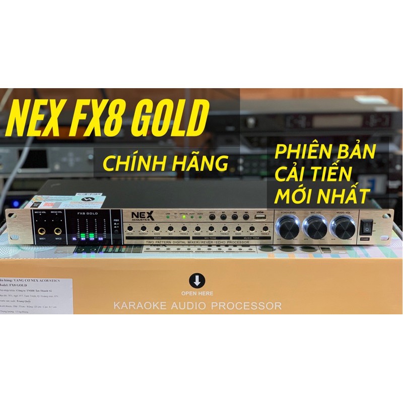 Vang cơ Nex Fx8 gold Chính hãng New 2021