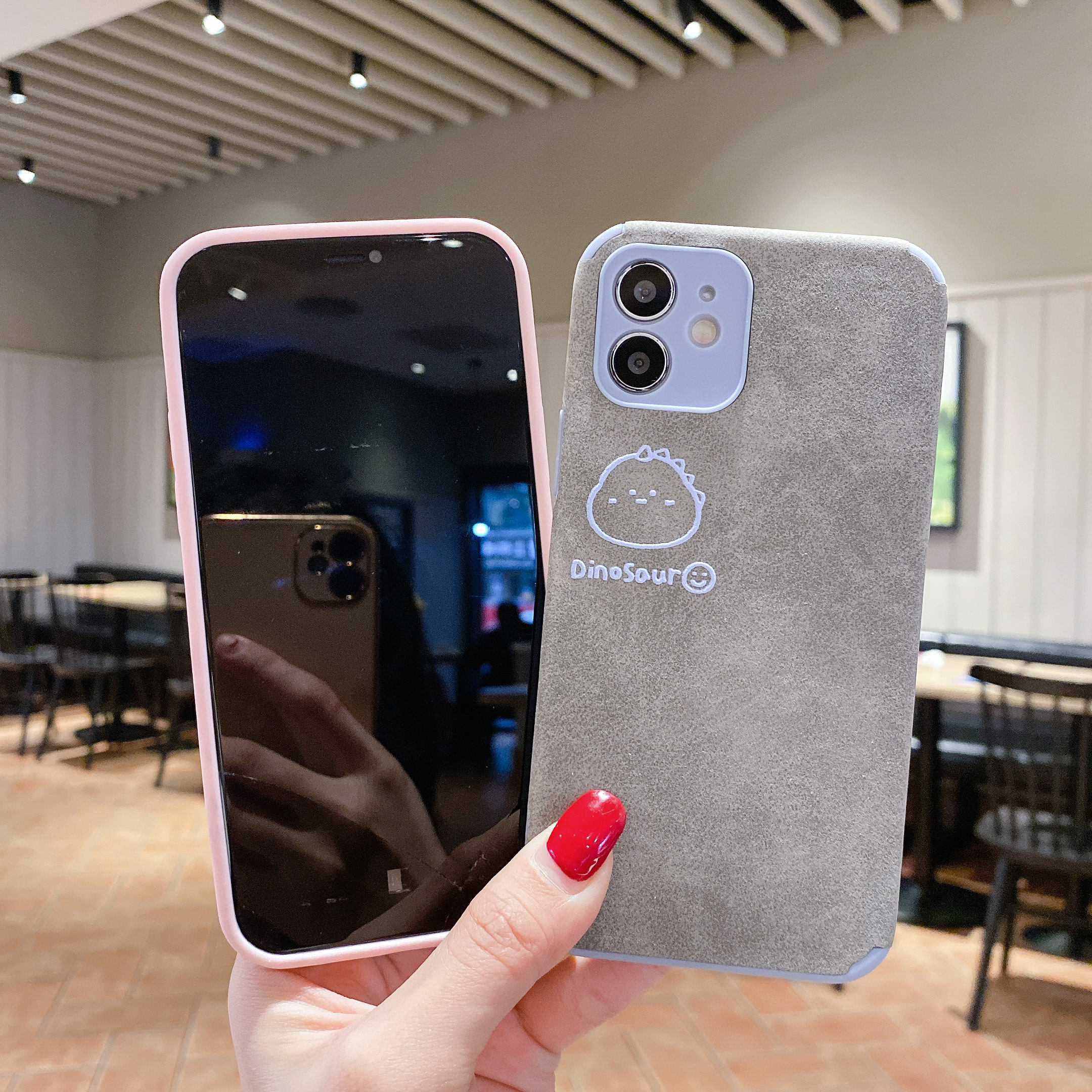Ốp Điện Thoại Hình Khủng Long / Cá Sấu Cho Iphone 12mini 11promax X Xr Xsmax 7 8plus | BigBuy360 - bigbuy360.vn