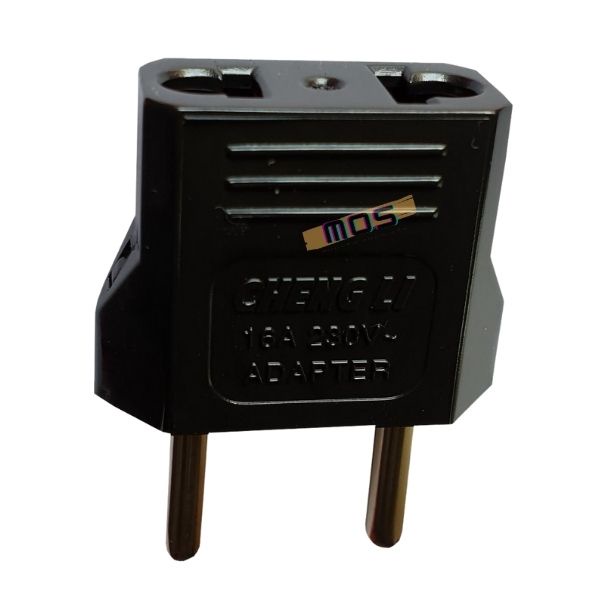 Phích cắm chuyển đổi chân cắm từ tròn ra dẹp/ dẹp ra tròn ⚡⚡ 1 đổi 1⚡⚡ Chengli Mos Shop