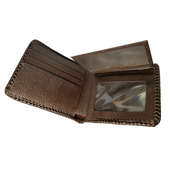 Ví da cá sấu nguyên con đan viền Ruby Luxury tặng kèm 6 lưỡi dao cạo râu trị giá 60.000 đ