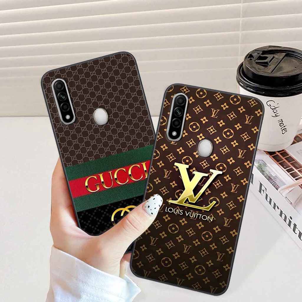 Ốp Oppo A31 in hình thương hiệu L.V, N.I.K.E cá tính, đẳng cấp