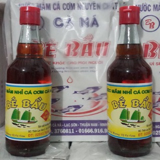 Nước mắm nhĩ cá cơm bé bầu