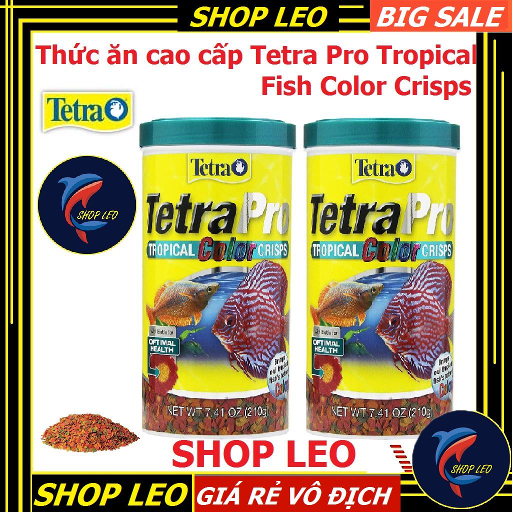 Thức ăn Tetra Pro Tropical Fish Color Crisps - Cám cá cao cấp Tetra Pro - Thức ăn dinh dưỡng cao