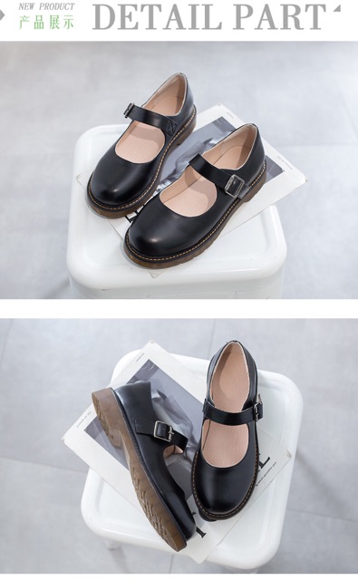 L092 [ORDER] Giày Ulzzang quai ngang nữ sinh phiên bản Hàn Quốc (Mẫu mới) | BigBuy360 - bigbuy360.vn