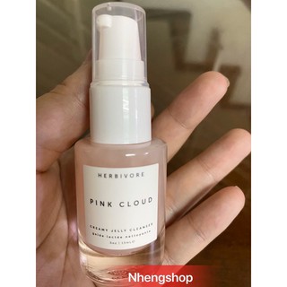 [Minisize] Sữa rửa mặt Herbivore Pink Cloud Rosewater + Tremella Creamy Jelly Cleanser