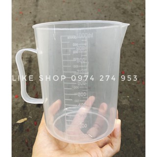 Cốc đong nhựa 100ml, 500ml, 1L