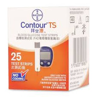 Que thử đường huyết Bayer Contour TS