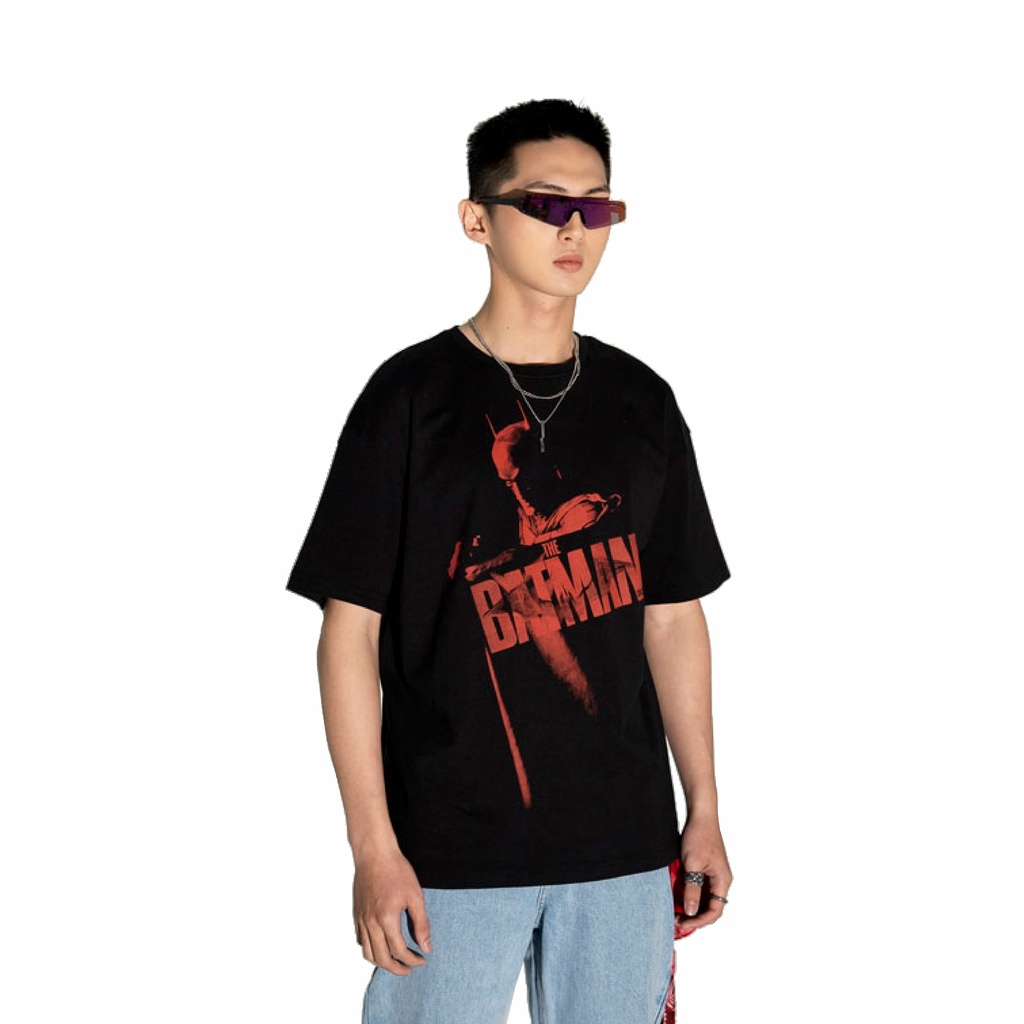 Áo Thun BOO Unisex Dáng Oversized In Graphic All Over Print The Batman BZL