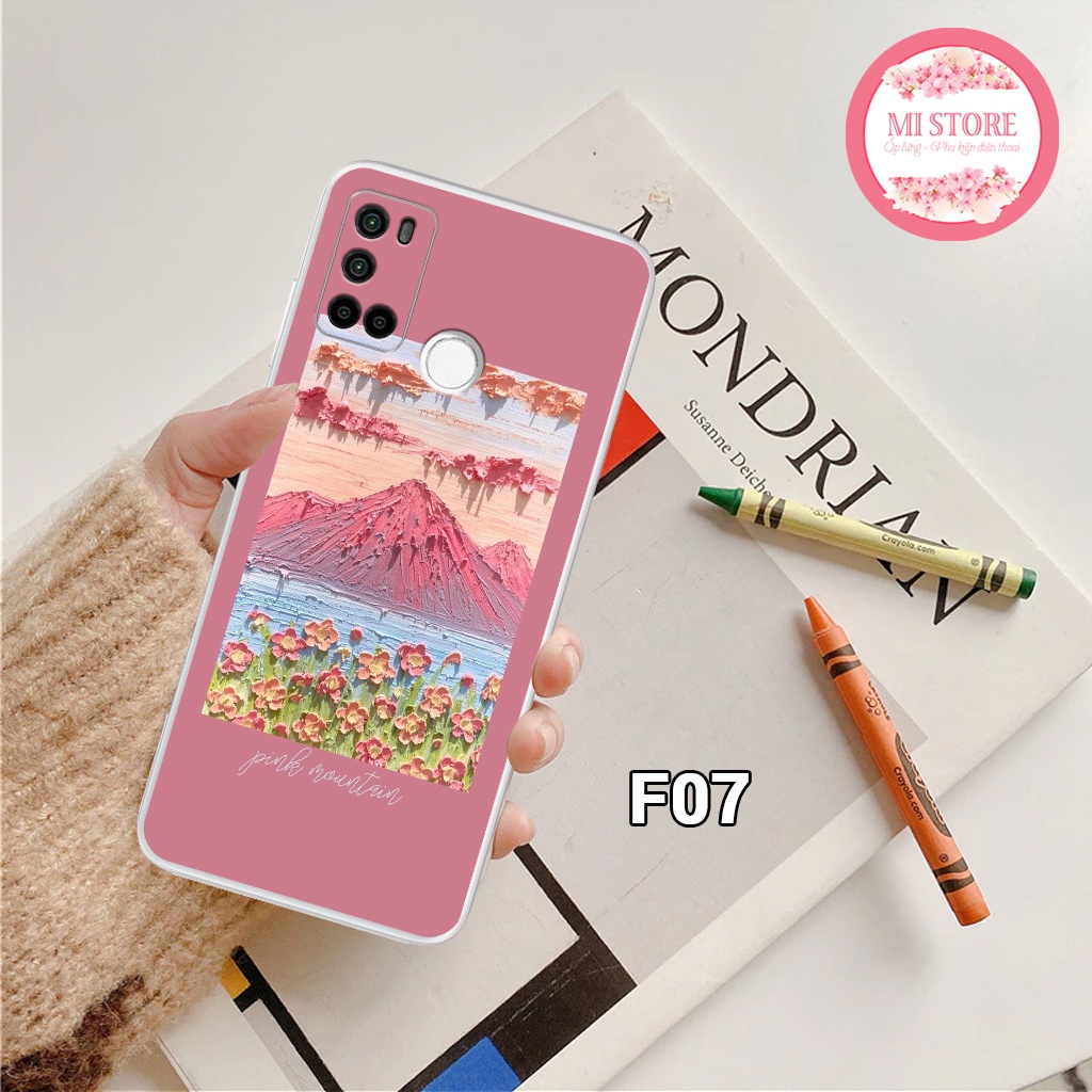 Ốp lưng điện thoại VSMART Joy 3/ Joy 4/ Live 4/ Star 3/ Star 4/ Star 5 in hình đồng hoa vintage nhẹ nhàng