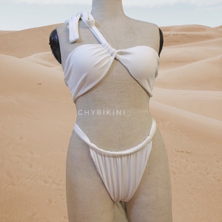Set bikini 2 mảnh trơn cạp thấp