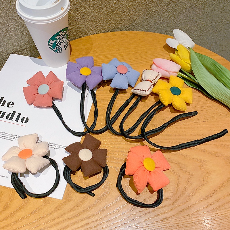 THANH UỐN BÚI TÓC 1 HOA siêu đẹp, dễ thương cho bé